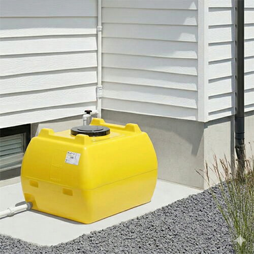 貯水タンク ホームローリー 500L 黄色 （雨水タンク） 【送料無料】【貯水槽・貯水...