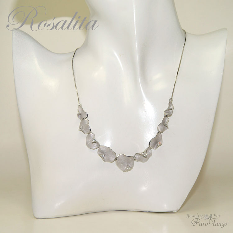 樂天商城 - 薔薇 バラモチーフ ネックレス シルバー アクセサリー ジュエリー 記念日 プレゼント ギフト