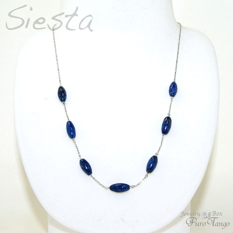 ラピスラズリネックレス9月12月誕...