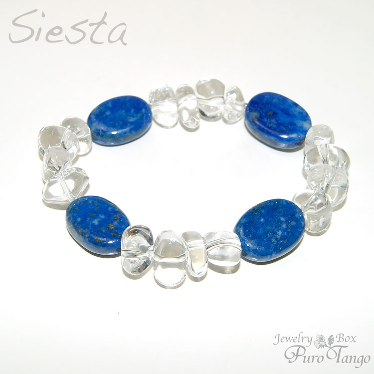 天然石ブレスレットラピスラズリ9月...