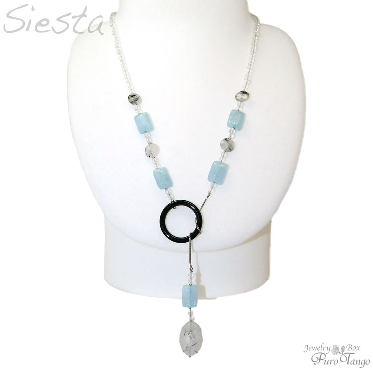 樂天商城 - ネックレス アクアマリン 3月誕生石 パワーストーン プレゼント 天然石 アクセサリー ジュエリー