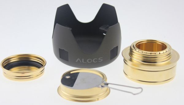 【全商品ポイント2倍!】ALOCS アロクス アルコールストーブ バーナー ゴトク付 CS-B02通販格安セール情報 楽天 通販
