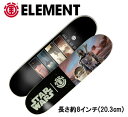 ELEMENT x STARWARS Gg X^[EH[Y (HUNTER AND PREY)(TCYF8.0) SKATEBOARD XP[g{[h XP{[ fbL Ki