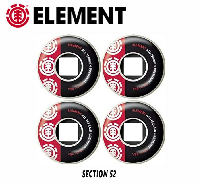 ELEMENT エレメント (SECTION 52)(52mm) SKATEBOARD スケートボード WHEEL ウィール 正規品