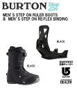 BURTON バートン 24-25 (MEN'S RULER STEP ON & STEP ON RE:FLEX BINDING) ルーラー ステップオン ブー...