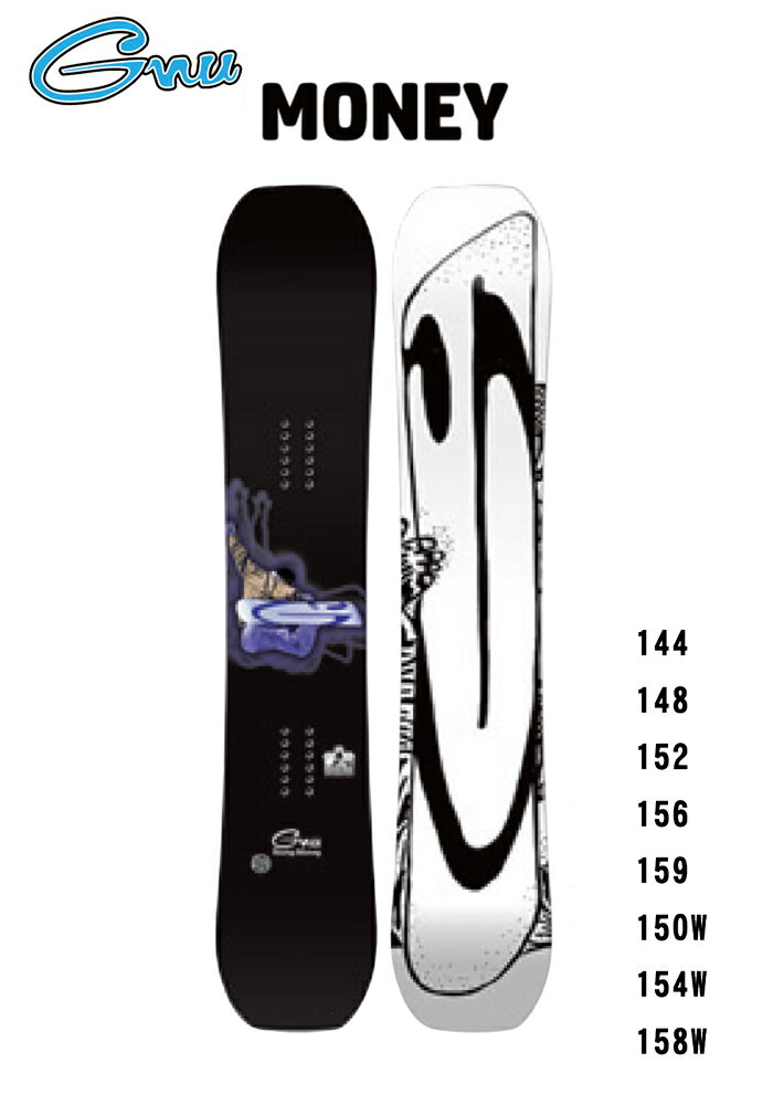 GNU グヌー 2022-2023 (GWO) SNOWBOARD スノーボード 板 FREESTYLE / ALL MOUNTAIN - TWIN SHAPE