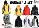【早期予約特典付】MTN ROCKSTAR マウンテンロックスター 24-25 (HARUMAKI 3 JACKET) SNOWBOARD WEAR JACKET スノーボード スノボ ウェア ジャケット