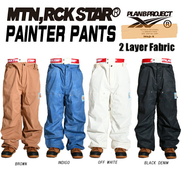 PLANBPROJECTץӡץ24-25(PAINTERPANTS)SNOWBOARDWEARPANTSΡܡɥΥܥѥ