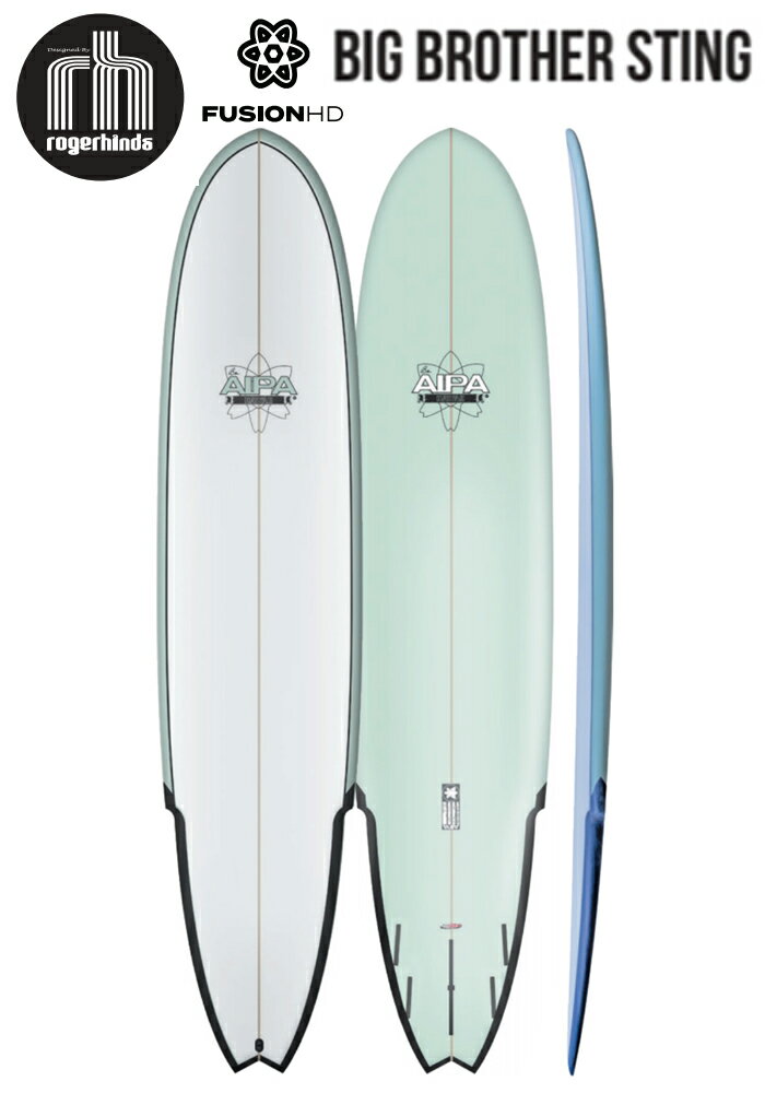 24 SURFTECH サーフテック AIPA アイパ BIG BROTHER STING - FUSION HD サイズ：9.0，9.6，10.0 2024 正規品 SURFBOARD サーフボード サーフィン AL MERRICK アルメリック ショートボード ファ…