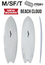 24 SURFTECH サーフテック M/SF/T(BEACH CLOUD - PRM)(サイズ：5.6，5.8，5.10，6.0，6.4)2024 正規品 SURFBOARD サーフボード サーフィン ショートボード ファンボード