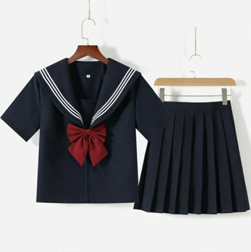 女子高セーラー服コスプレ 可愛い 制服 ネイビー半袖 シャツスカート蝶結び3点セット 学生服 女子高生 アニメ アイドル 大きいサイズ 男女兼用 衣装 コスチューム 女装 レディース 女子高セーラー服コスプレ 可愛い 制服 ネイビー半袖 シャツスカート蝶結び3点セット 学生服 女子高生 アニメ アイドル 大きいサイズ 男女兼用 衣装 コスチューム 女装 レディース