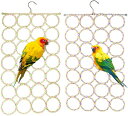 鳥用おもちゃ 鳥かご ハンモック インコ おもちゃ ネット 止まり木 クライミング アスレチック ネット吊り下げ 吊下げタ ペット 遊び場 ケージ飾 運動 ストレス解消
