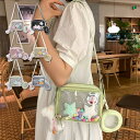 痛バッグ 痛バ 痛 バ 推しバッグ 推し活バッグ 推し イベント 痛ショルダー レディース ショルダーバッグ ハンドバッグ クリアバッグ デコバッグ 軽量 JK jk 可 かわいい 制服