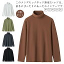 Tシャツ インナーシャツ メンズ モックネック 無地Tシャツ 長袖Tシャツ ティーシャツ 肌着 ロンティー ロンT ハイネック トップス 秋冬 インナー 全5色 カジュアル あったか