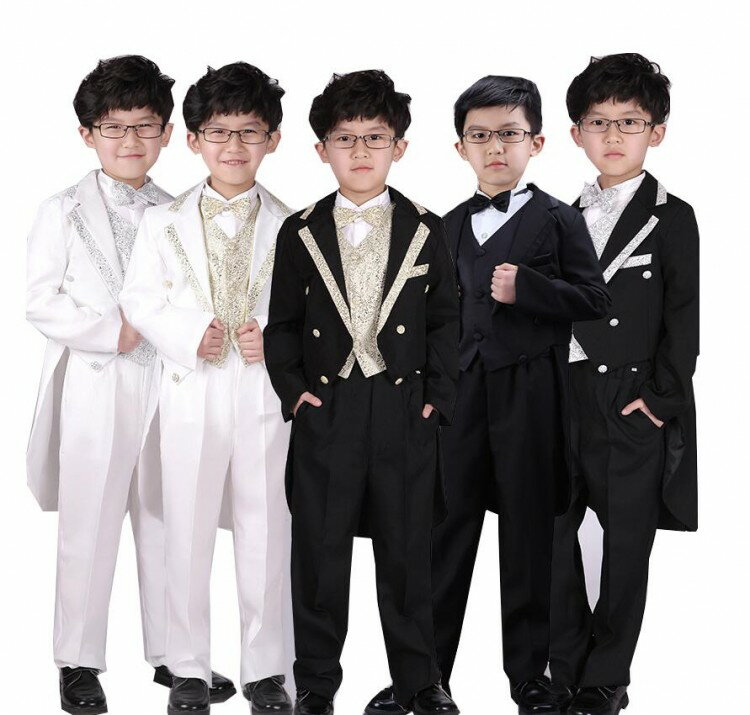 【先着60名：200円Offクーポン】子供タキシードスーツ5点セットアップ結婚式舞台ダンスウェア ダンス衣装 卒園式 子供服ダンス衣装 キッズ 子供 タキシードスーツ 演出服卒園式 合唱 男の子 結婚式 子供服