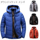 【先着10名:600円Offクーポン】シンプルデザイン ダウンジャケット メンズ 軽量 冬物 冬服 アウター ダウン 大きいサイズ ハイネック 防寒 紳士 男性...