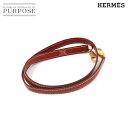 エルメス HERMES ケリー ボリード ショルダー ストラップ ボックスカーフ ブリック レッド ゴールド 金具 小物 Shoulder strap 【中古】