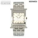 エルメス HERMES Hウォッチ HH1.510 メンズ 腕時計 シルバー 文字盤 クォーツ ウォッチ H Watch 【中古】