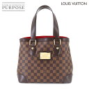 【新品同様】 ルイ ヴィトン LOUIS VUITTON ダミエ ハムステッド PM トート バッグ エベヌ N51205 ゴールド 金具 Hampstead PM 【中古】