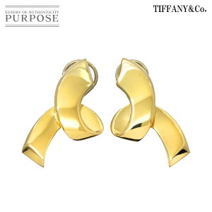 ڿƱ͡ ƥեˡ TIFFANY&Co. ѥޡԥ  K18 YG  750 Earrings Clip-on š