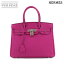 【未使用 展示品】 エルメス HERMES バーキン30 ハンド バッグ トゴ ローズパープル C刻印 シルバー 金具 Birkin 【中古】 2,300,000円