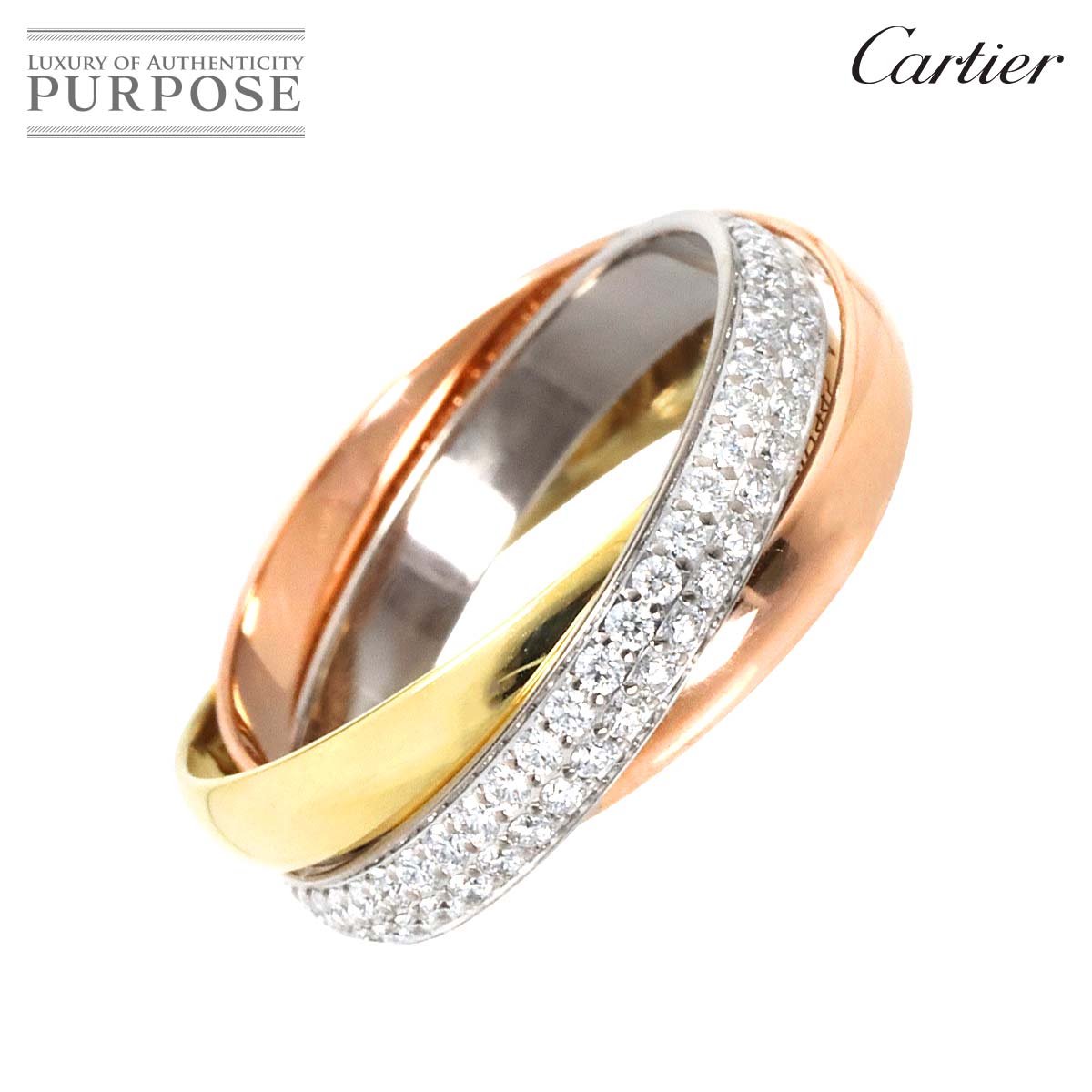 ڿƱ͡ ƥ Cartier ȥ˥ƥ #49  SM ѥ YG WG PG ꡼ 750 3Ϣ ...