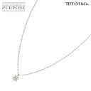 【新品同様】 ティファニー TIFFANY&CO. ソリティア ダイヤ 0.26ct E/VS1/3EX ネックレス 40cm Pt プラチナSolitaire Diamond Necklace【鑑定書付き】【中古】