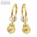 【新品仕上げ】 ダイヤ イヤリング K18 YG WG イエロー ホワイトゴールド 750 Diamond Earrings Clip-on 【中古】