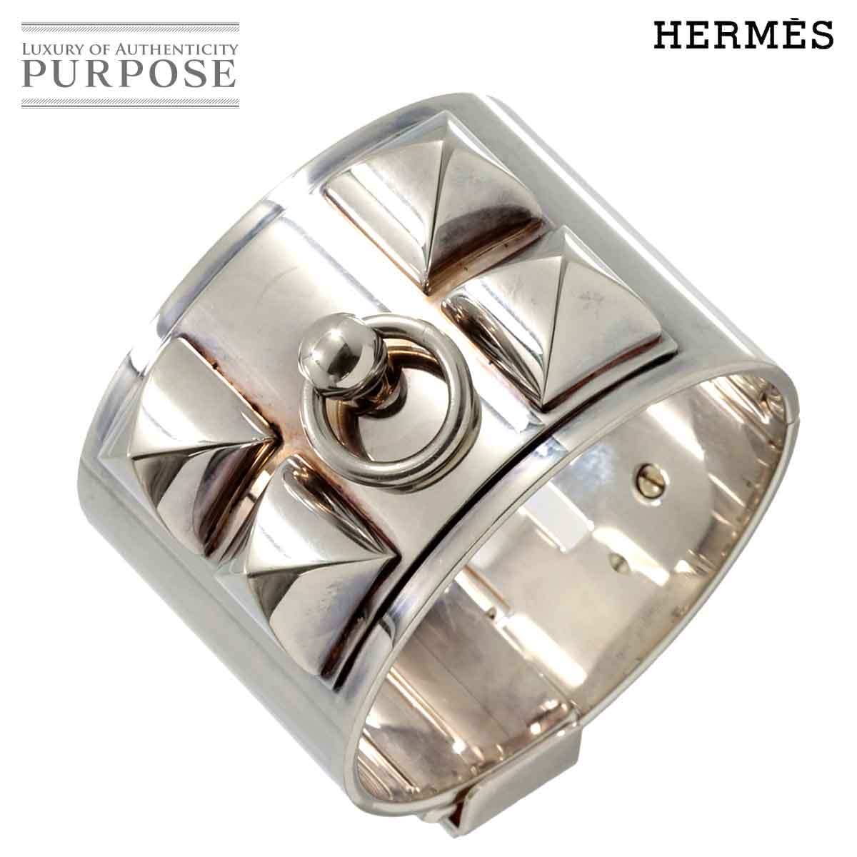 ڿʻž夲 ᥹ HERMES ꥨɥ Х󥰥 SH 15cm С SV 925 ֥쥹å Collier de Chien Braceletš