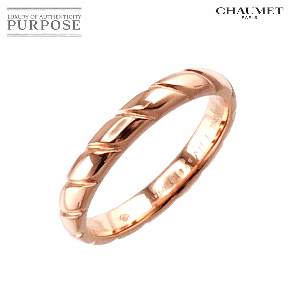 ڿƱ͡ 硼 CHAUMET ȥ륵 #62  K18 PG ԥ󥯥 750  Torsard Ringھդ š