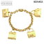 ڿƱ͡ ᥹ HERMES Хå ֥쥹å 16.5cm 93.0g K18 YG  750 Chaine dancre Braceletš