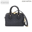 【未使用 展示品】 ルイ ヴィトン LOUIS VUITTON ナノグラム スピーディ バンドリエール 20 2way ハンド ショルダー バッグ ブラック M22595 RFID Speedy Bandouliere 20 【中古】