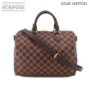 【未使用 展示品】 ルイ ヴィトン LOUIS VUITTON ダミエ スピーディ バンドリエール 30 2way ハンド ショルダー バッグ エベヌ N41367 Damier Speedy Bandouliere 30 【中古】