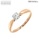 yVilz eBt@j[ TIFFANY&Co n[j[ _C 0.29ct F/VS1/3EX O 8 K18 PG Pt sNS[h 750 v`i w Diamond RingyӒ菑tzyÁz