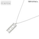  ティファニー TIFFANY&Co. アトラス オープンバー ダイヤ ネックレス 40cm K18 WG ホワイトゴールド 750 Necklace