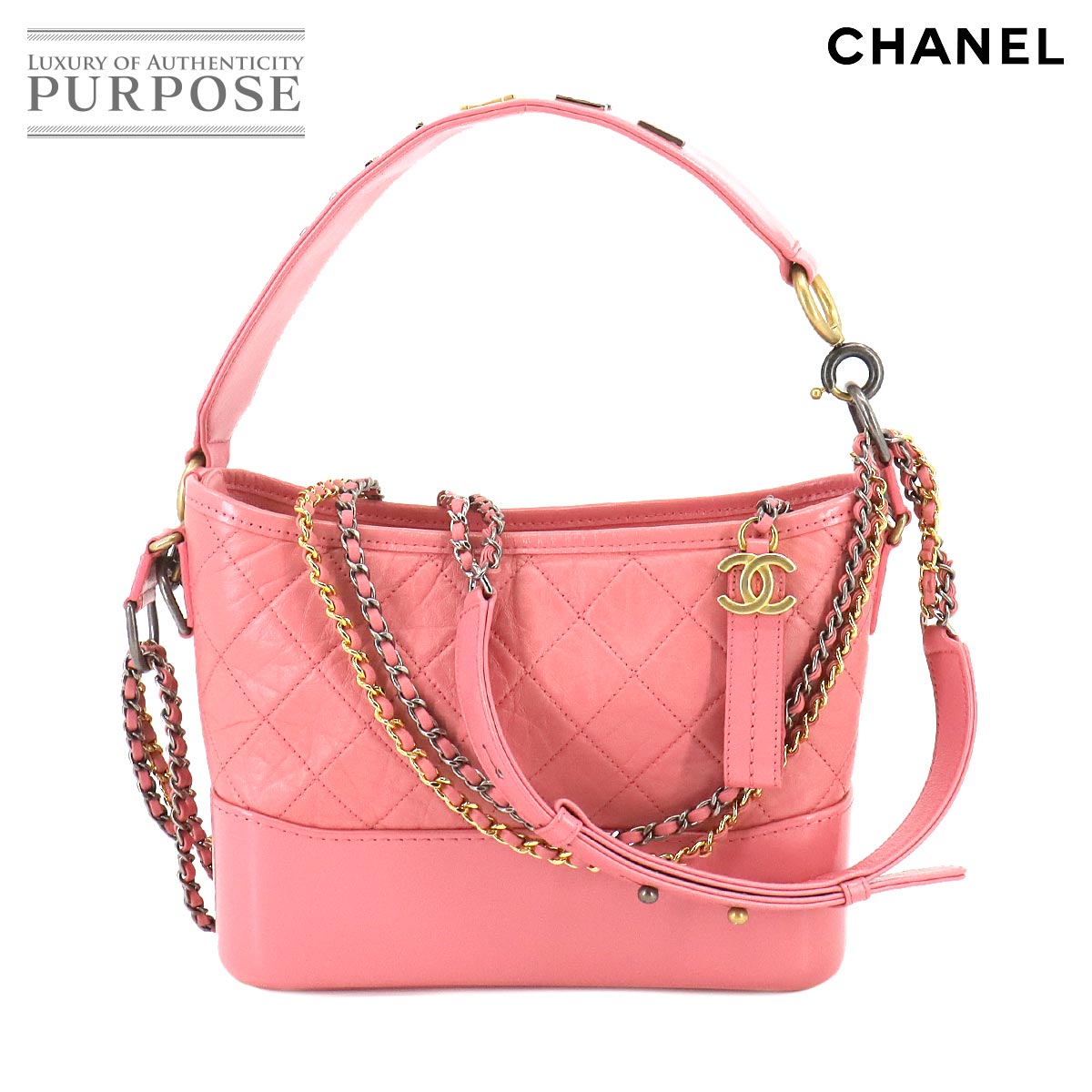 ̤ Ÿʡ ͥ CHANEL ֥ꥨ ɥ ͥ ۡܡ 2way ϥ  Хå 쥶 ԥ AS1582 Gabrielle de Chanel Bag š