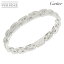 ڿƱ͡ ƥ Cartier ޥѥơ ե 3Ϣ ե ֥쥹å 16.5cm K18 WG ۥ磻ȥ 750 Maillon Panthere Braceletš