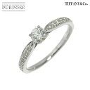 yVilz eBt@j[ TIFFANY&CO. n[j[ _C 0.27ct G/VVS2/3EX 8 O Pt v`i w Harmony Diamond RingyӒ菑tzyÁz