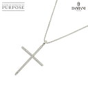 yVilz _~A[j DAMIANI ~Xe[ NX _C lbNX 49cm K18 WG zCgS[h 750 Mystery Cross Diamond NecklaceyؖtzyÁz