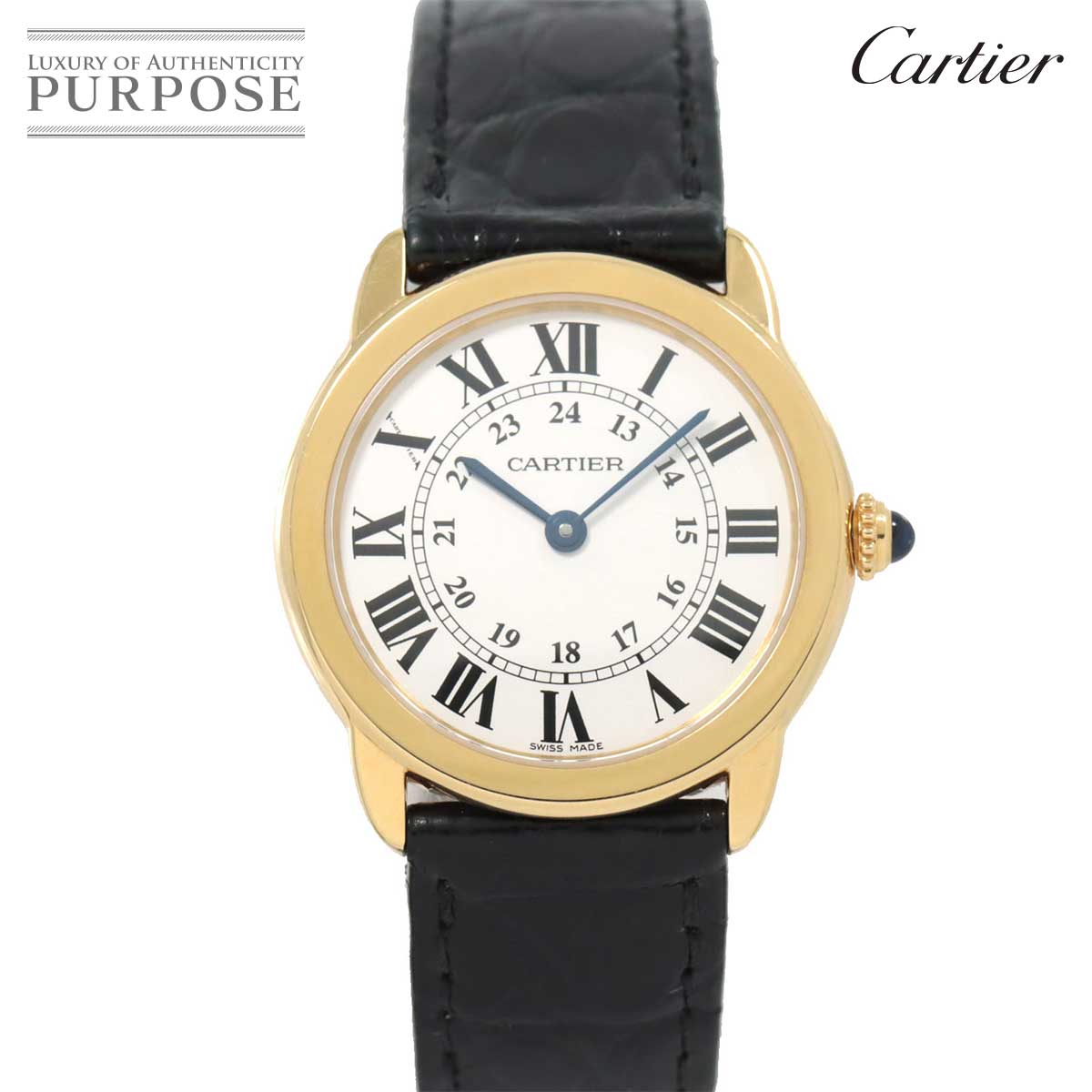 ƥ Cartier ɥSM W6700355 ǥ ӻ С ʸ K18YG   å Ronde solo š