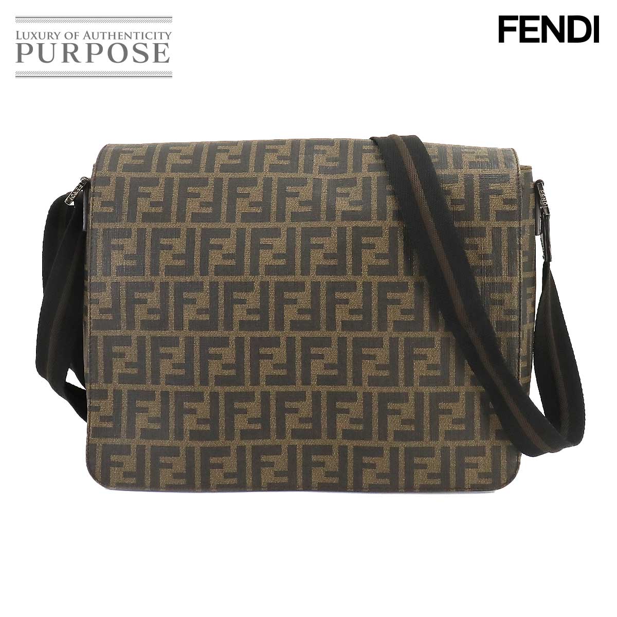 フェンディ FENDI ズッカ柄 メッセン