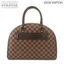 【未使用 展示品】 ルイ ヴィトン LOUIS VUITTON ダミエ ノリータ ハンド バッグ エベヌ ブラウン N41455 Damier Nolita Bag 【中古】