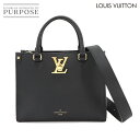 【未使用 展示品】 ルイ ヴィトン LOUIS VUITTON ロック＆ゴー 2way ハンド ショルダー バッグ レザー ノワール M22311 RFID Lock & Go 【中古】