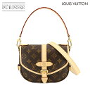 【未使用 展示品】 ルイ ヴィトン LOUIS VUITTON モノグラム ソミュール BB 2way ハンド ショルダー バッグ ブラウン M46740 RFID Saumur BB 【中古】