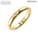 yVilz eBt@j[ TIFFANY&CO. X^bLO oh 6.5 O _C 1P K18 YG CG[S[h 750 w Stacking RingyÁz