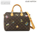 ルイ ヴィトン LOUIS VUITTON モノグラム ラブロック スピーディ バンドリエール 30 2way ハンド ショルダー バッグ ブラウン M44365 Speedy Bandouliere 30 【中古】