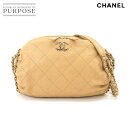 yVilz Vl CHANEL }gbZ `F[ V_[ obO U[ x[W S[h  Matelasse Bag yÁz