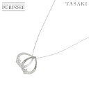 【新品同様】 タサキ TASAKI ダイヤ 0.21ct ネックレス 45cm K18 WG ホワイトゴールド 750 田崎真珠 Diamond Necklace【中古】