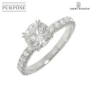 ڿƱ͡ ϥ꡼󥹥ȥ HARRY WINSTON ޥ  1.26ct F/VS1/3EX 8.5  Pt ץ  Diamond Ringھ񡦴̽դۡš