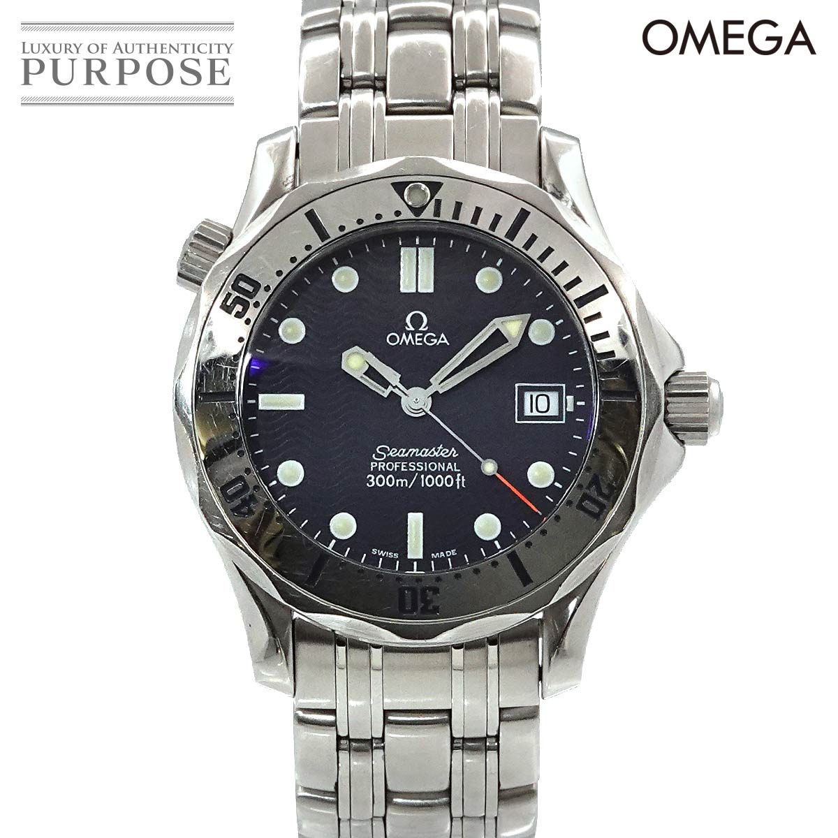 オメガ OMEGA シーマスター プロフェッショナル 2562 80 ボーイズ 腕時計 デイト ネイ ...